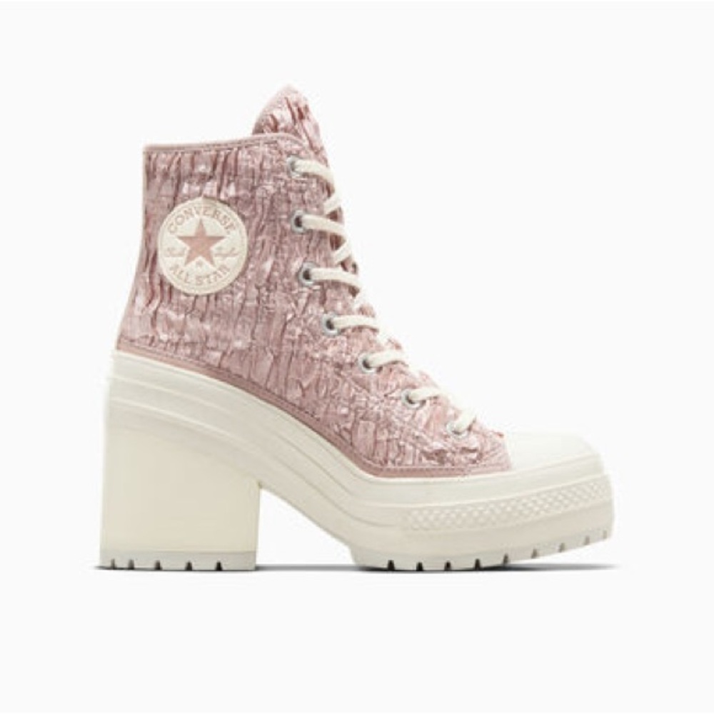 Converse Chuck 70 De Lux Satin High-Top Platform Sneakers